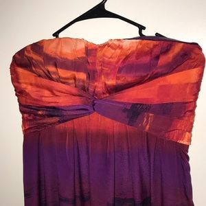 Jessica Simpson Strapless Sun Dress